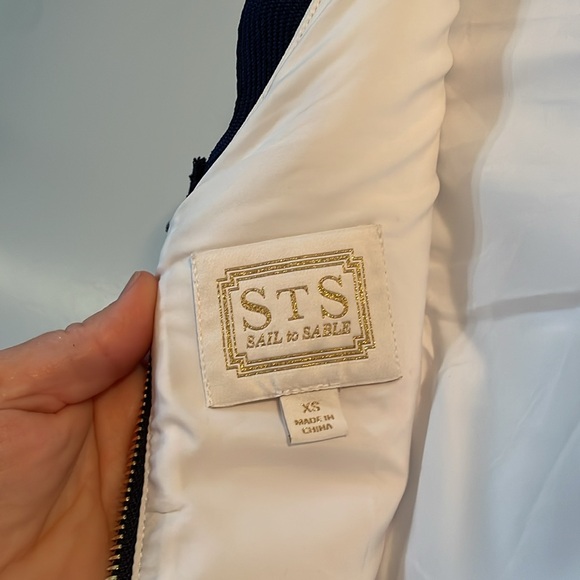 STS Sail to Sable Navy and White XS Dress - Picture 8 of 9